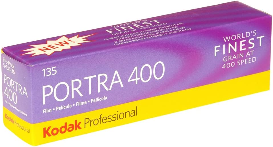 Kodak Portra color negative film (35mm/120 160/400/800)