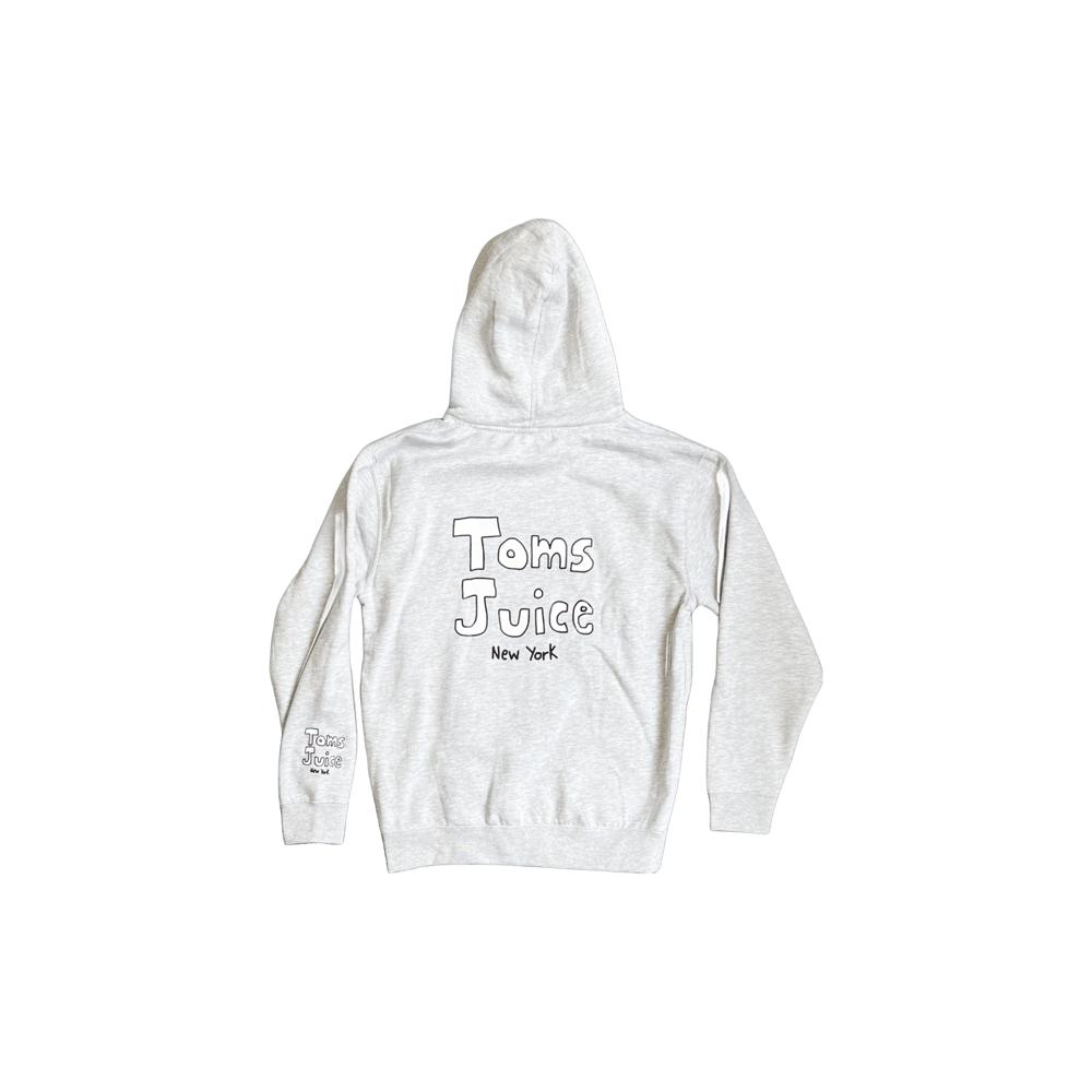 Image of Logo Hood - Grey Marle