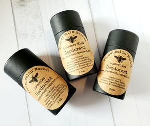 Natural Deodorant in Eco-Friendly Tube - 2 oz - Choose Your Scent