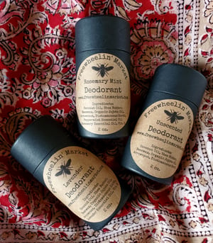 Natural Deodorant in Eco-Friendly Tube - 2 oz - Choose Your Scent