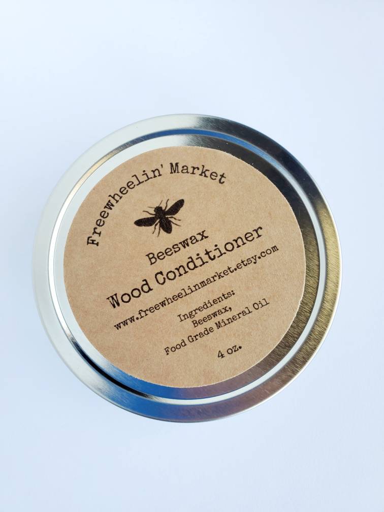 Beeswax Wood Conditioner - Choose Your Size