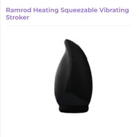 Ramrod Heating Squeezable Vibrating Stroker