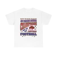 Image 5 of Back 2 Back 2 Back AFC East Champs Unisex Heavy Cotton Tee
