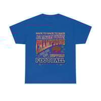 Image 3 of Back 2 Back 2 Back AFC East Champs Unisex Heavy Cotton Tee