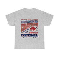 Image 1 of Back 2 Back 2 Back AFC East Champs Unisex Heavy Cotton Tee