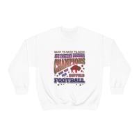 Image 5 of Back 2 Back 2 Back AFC East Champs Unisex Heavy Blend Crewneck Sweatshirt