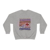 Image 2 of Back 2 Back 2 Back AFC East Champs Unisex Heavy Blend Crewneck Sweatshirt