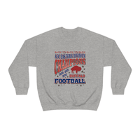 Image 1 of Back 2 Back 2 Back AFC East Champs Unisex Heavy Blend Crewneck Sweatshirt