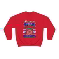 Image 4 of AFC East Champs '20-'22 Unisex Heavy Blend Crewneck Sweatshirt