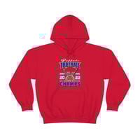 Image 4 of AFC East Champs '20-'22 Unisex Heavy Blend Hooded Sweatshirt
