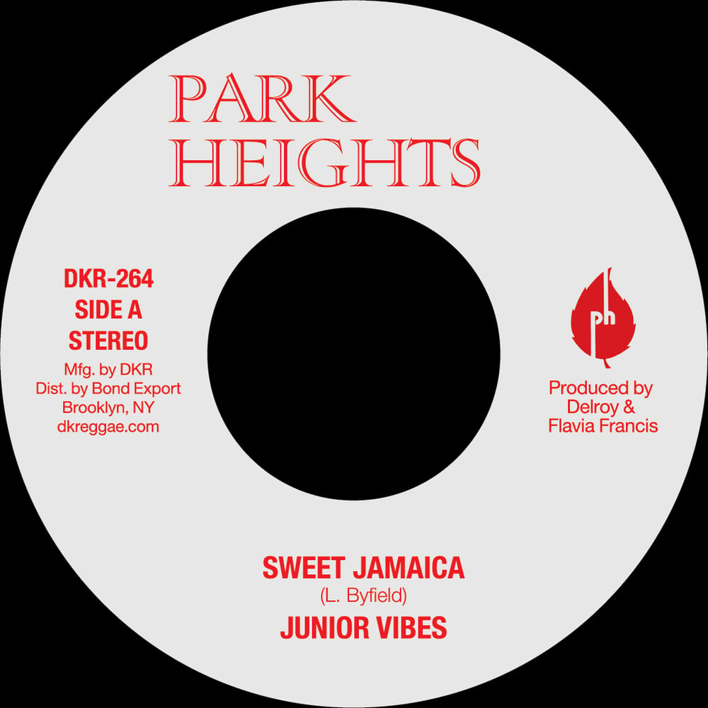 Image of Junior Vibes - Sweet Jamaica 7" (Park Heights)