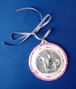 Medallion wall plaque - Lady Godiva