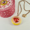 Sailor Moon x Q-Pot 2022 Prism Heart Macaron Necklace