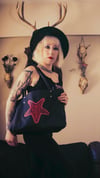Hellbent Baphomet Leather Tote Bag