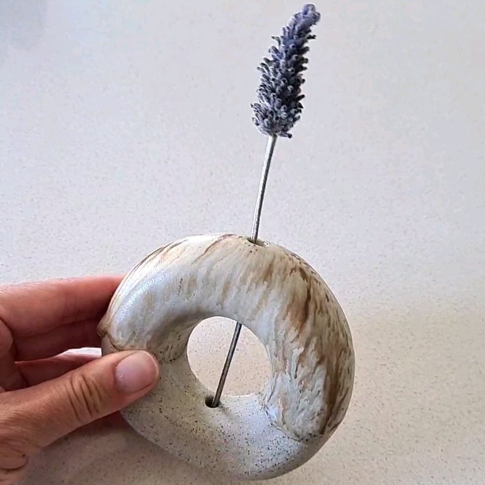Image of Sandstorm - donut vase