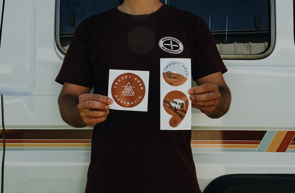 Image of Troopy Gear Sticker Pack