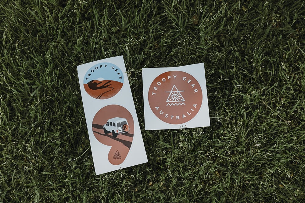 Image of Troopy Gear Sticker Pack