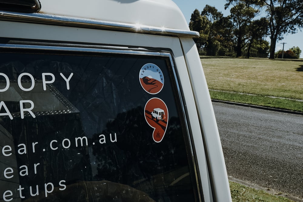 Image of Troopy Gear Sticker Pack