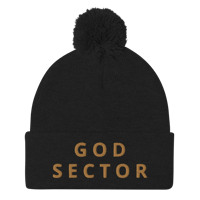 Image 2 of God Sector | Pom-Pom Beanie