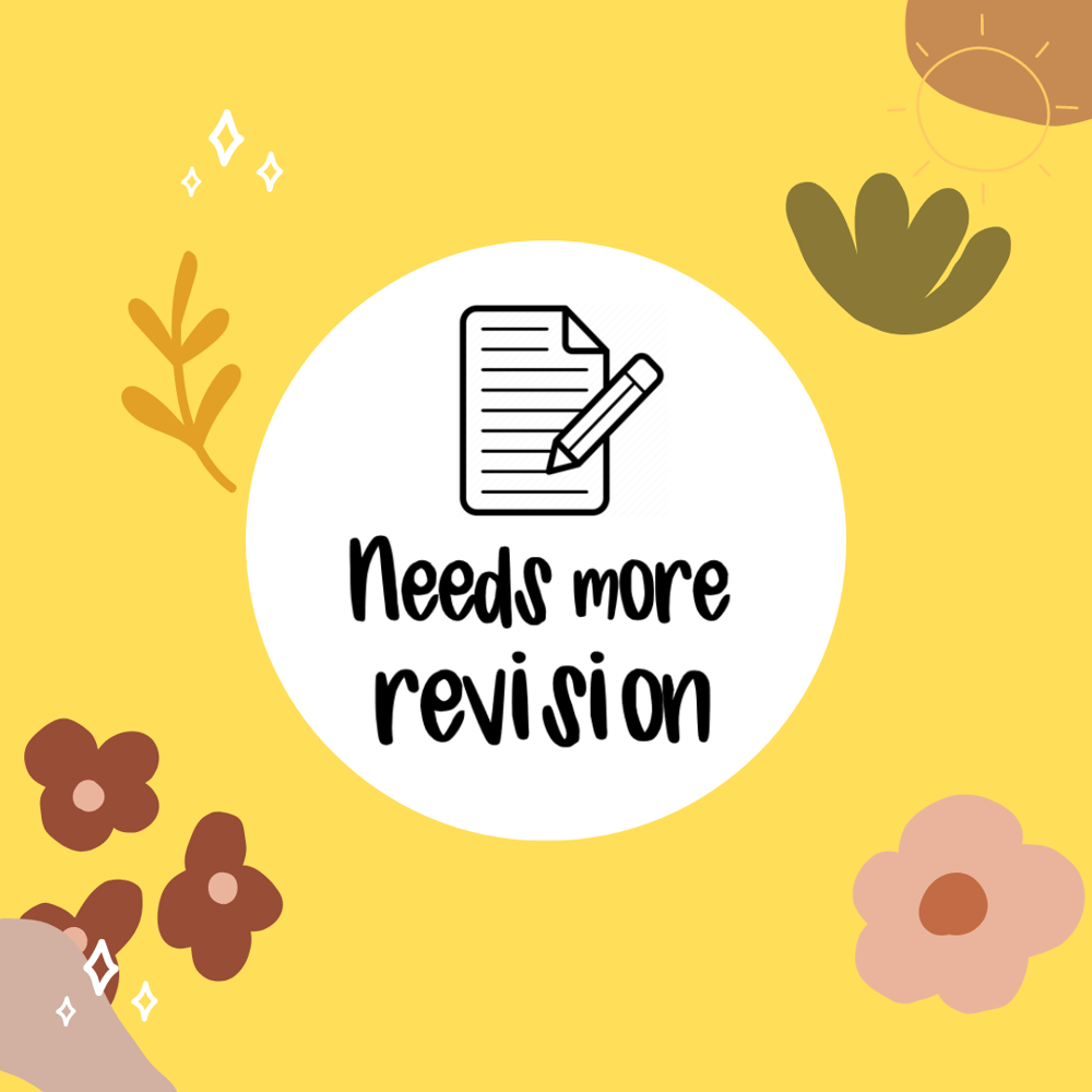 Needs More Revision Stamp