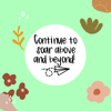 Continue To Soar Above And Beyond Stamp