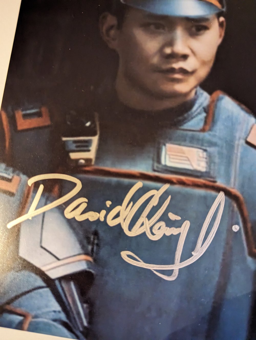 David Cheung Signed Star Wars Andor Signed 10x8 Photo