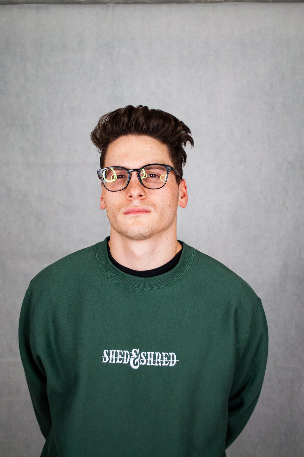 Premium Embroidered Crewneck ( Alpine