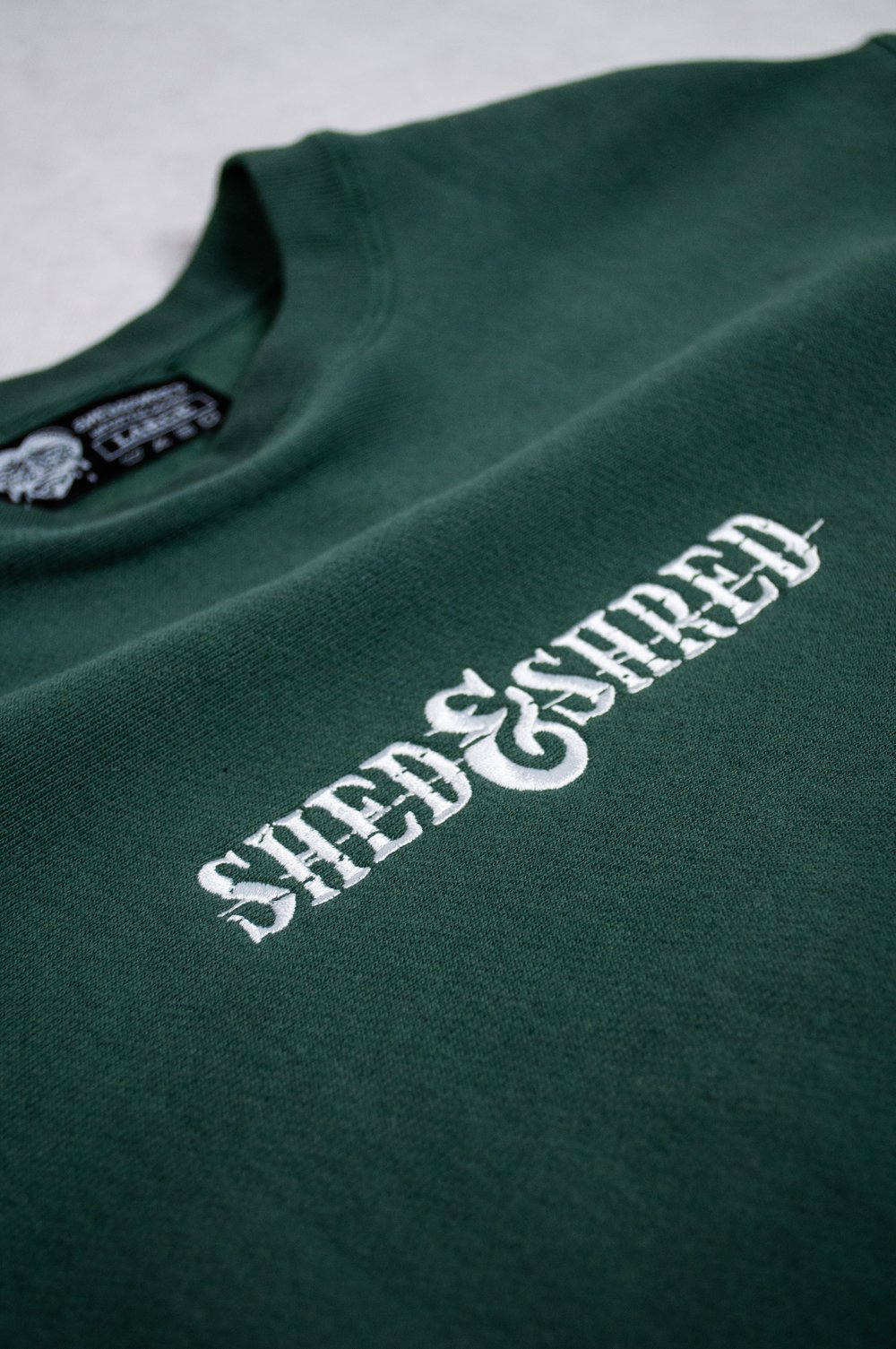 Premium Embroidered Crewneck ( Alpine