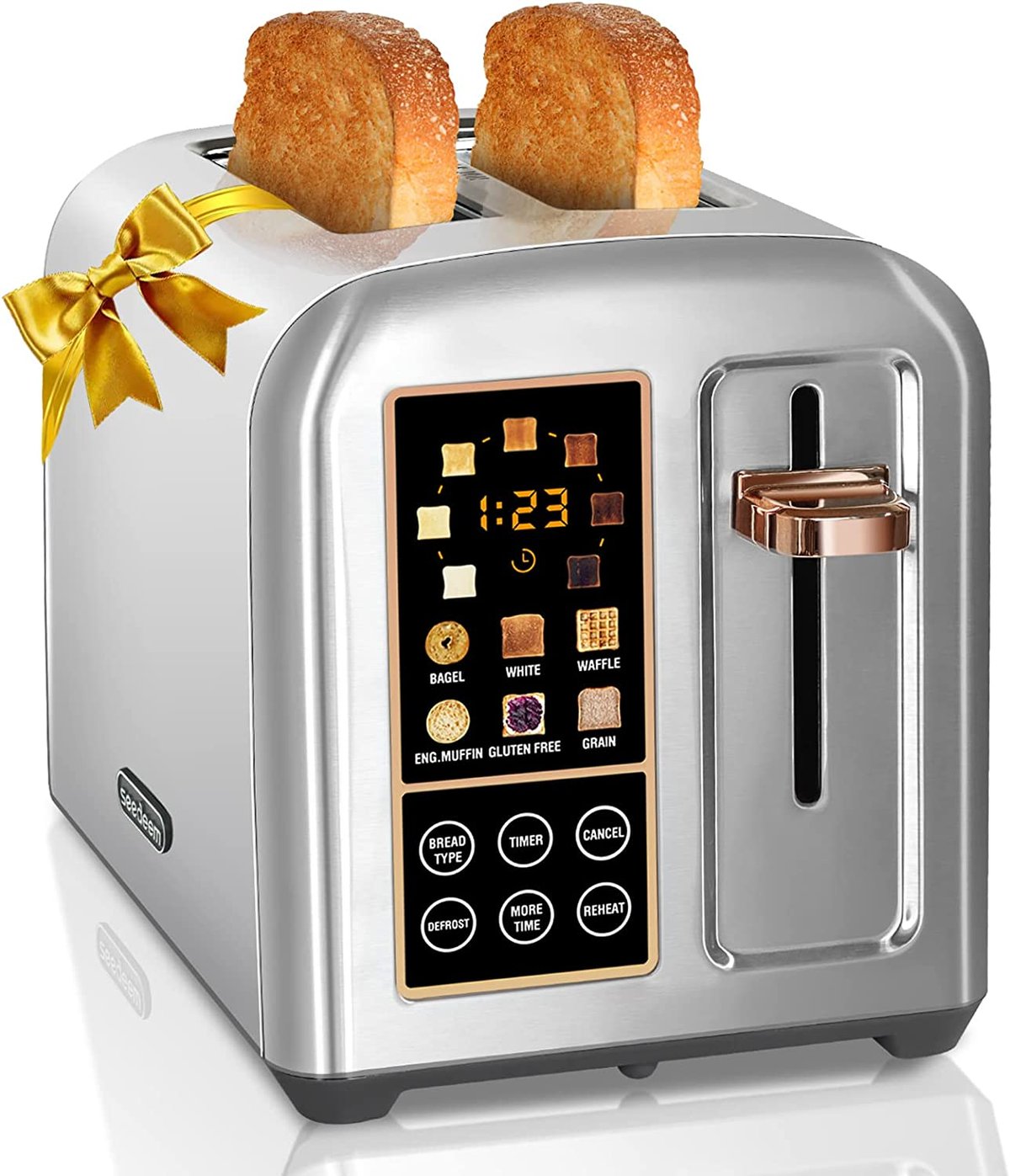 Image of Smart Toaster Stainless Steel