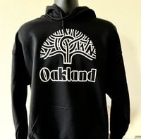 Image 2 of OAKLAND TOWN TREE All white HOODIE $40 T - SHIRT $20