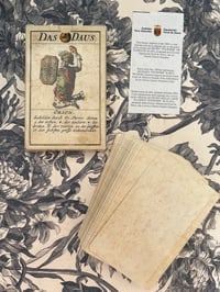 Image 3 of Superbe fac-similé rare! (Musée Fournier 2004) du jeu de cartes Astronomique, Allemagne 1719.