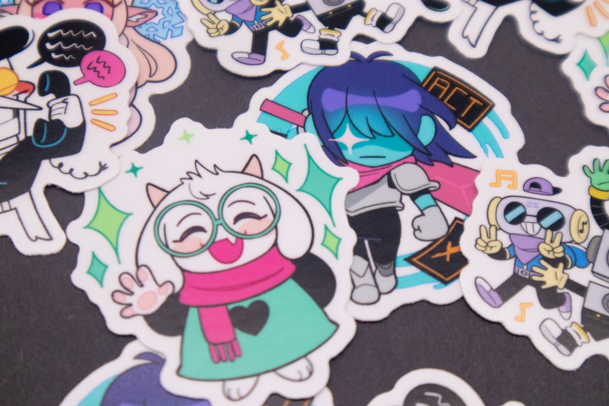 Deltarune Stickers | Nebuleer