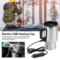 Image 1 of USB car warm coffee mug