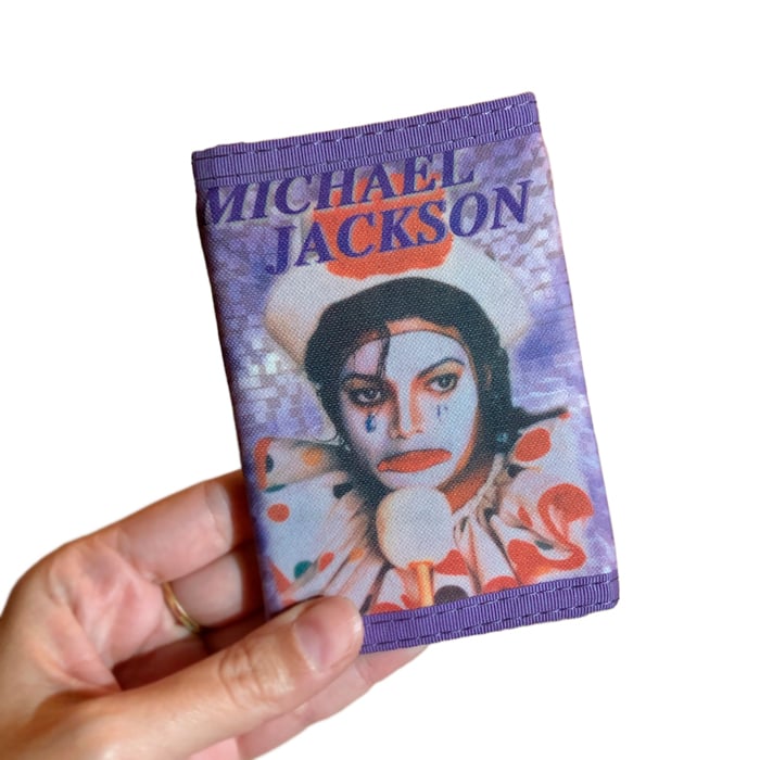 80'S michael jackson "JACKO" wallet