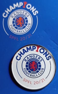 Rangers FC "55 - Champions" Pin