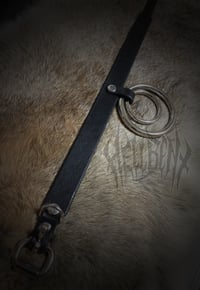 Image 3 of Hellbent Luna Leather Collar