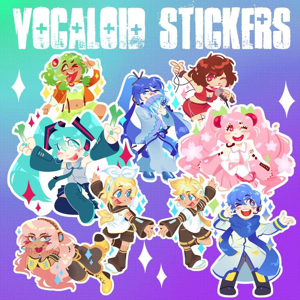 Image of Vocaloid Stickers