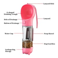 Portable dog water bottle 