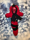 Red Run Devil Run / Anti Stalker Voodoo Doll.