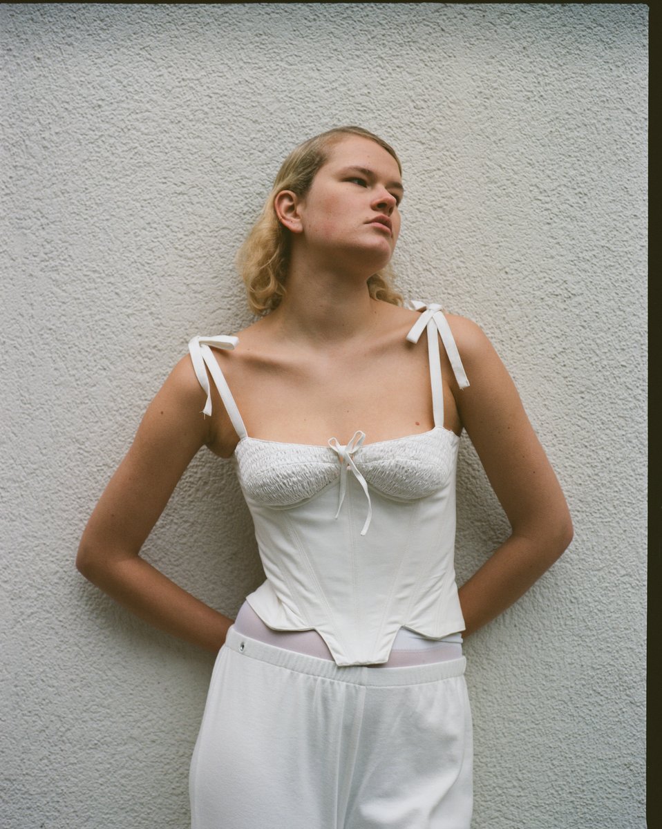 THE BARNNET inés ribbon strap top トップス Ribbon Tie Strap Tank Top OD329 - Korean Women's Fashion