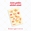 Lunar Zodiac Sticker Sheet