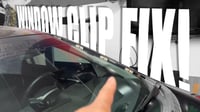 2006-2013 Civic Sedan Window Clip Cover Insert