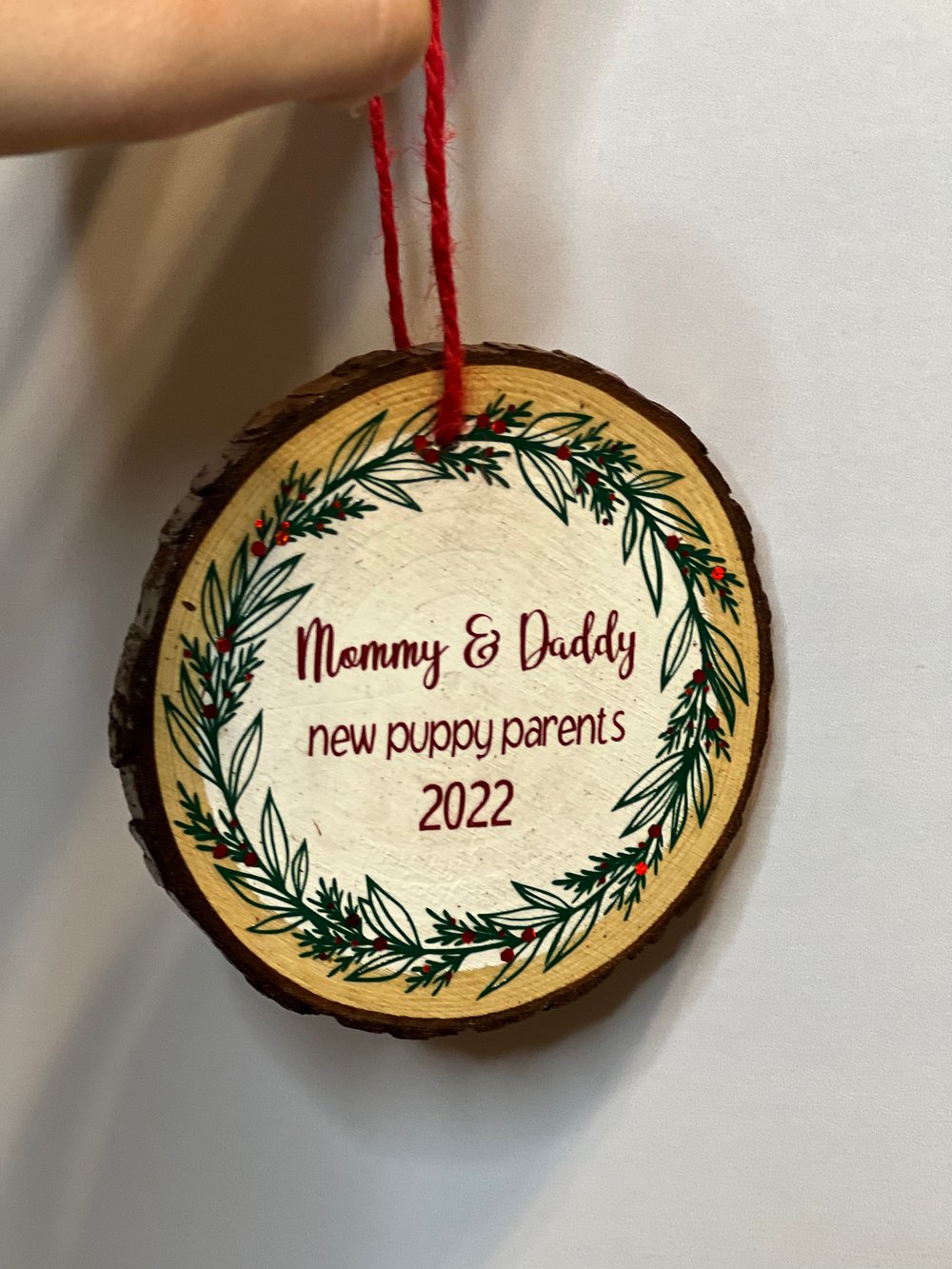 Image of Custom Wood-Painted Ornaments
