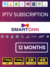 IPTV Subscription 12 Months
