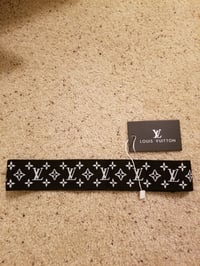 Image 4 of LV Headband Black