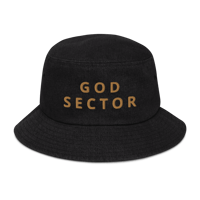 Image 3 of God Sector | Denim Bucket Hat