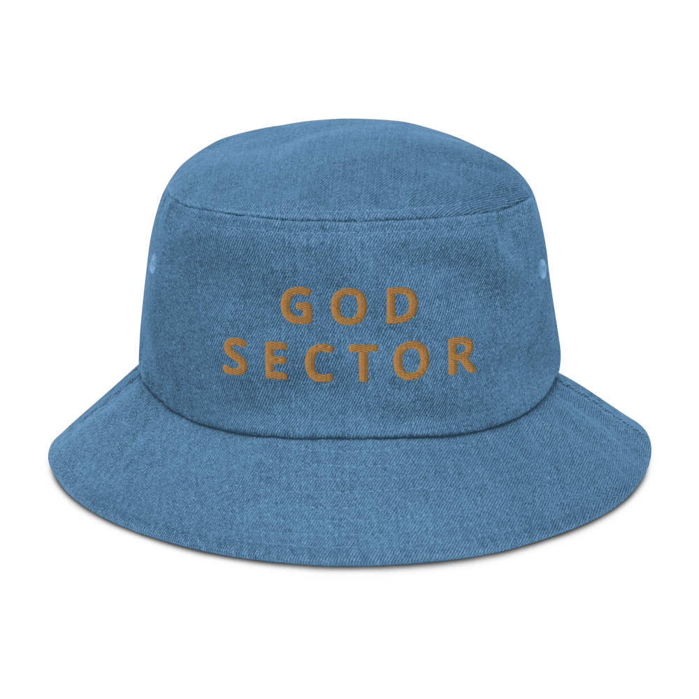 God Sector | Denim Bucket Hat