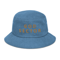 Image 5 of God Sector | Denim Bucket Hat