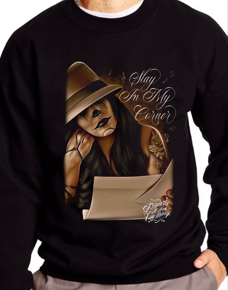 Image of Crew Neck Sweater Stay In My Corner