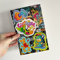 Image 2 of Graffiti Sticker Sheet (Vinyl)